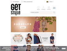 Tablet Screenshot of getstyle.lt