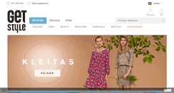 Desktop Screenshot of getstyle.lv