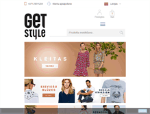 Tablet Screenshot of getstyle.lv